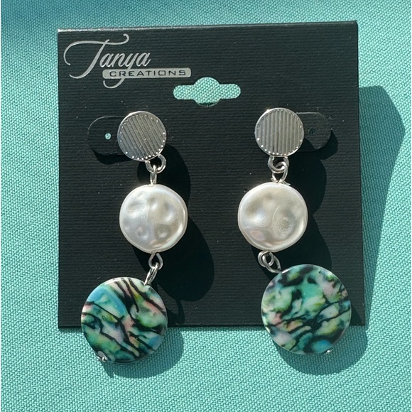 High-End Department Store Designer One of Kind Statement Earrings - Picture 3 of 5